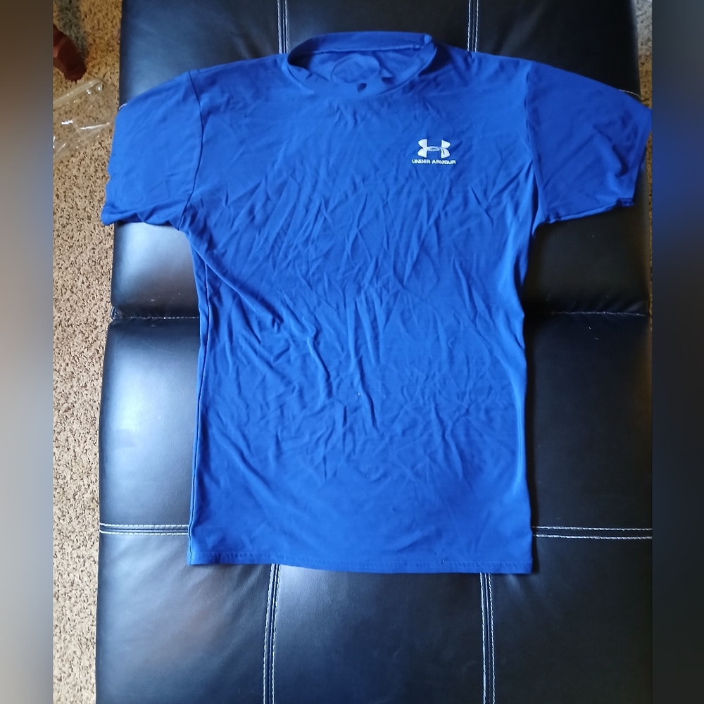 Under Armour Blue Short Sleeve Tee